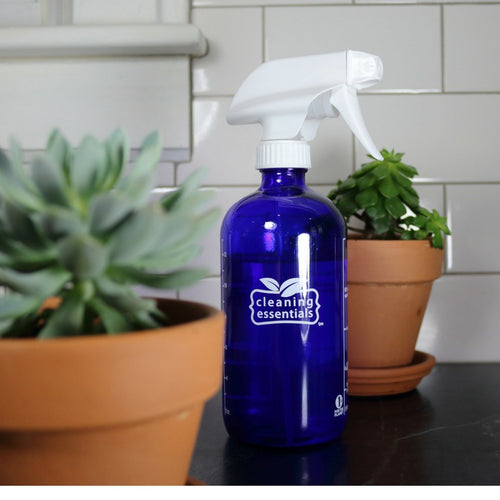 Cobalt Blue Cleaning Essentials Bottle - Dubettr